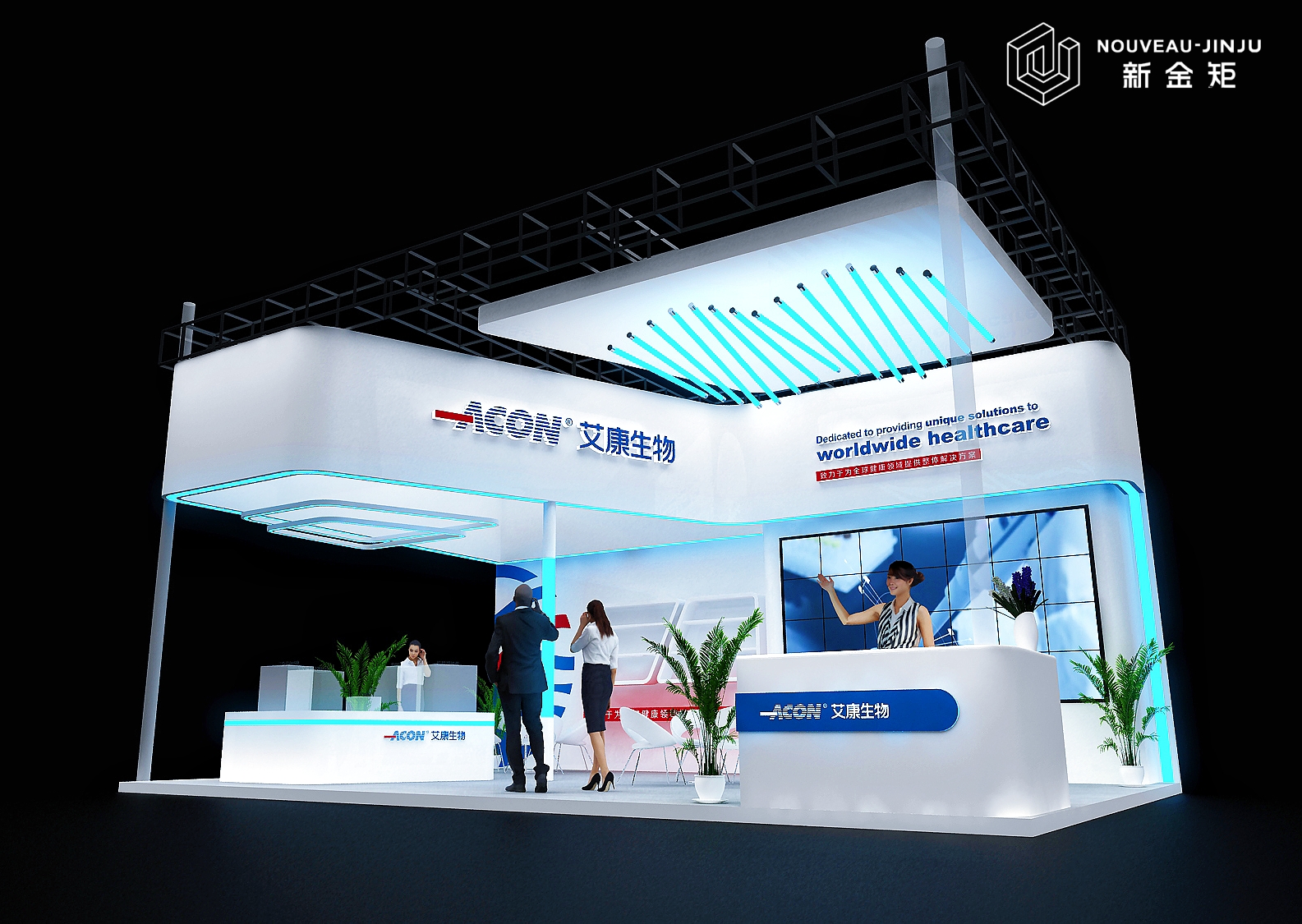 The design and construction of a Russian booth is a very important task,as it serves as a window to showcase Russian culture,economy,technology,and other aspects.Here,I will discuss in three points:design scheme,construction process,and display effect.