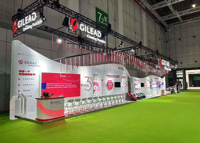 Construction method of exhibition stands in Germany